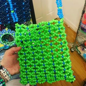 Homemade Kandi Pony Bead Purse